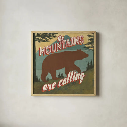 Discover the Wild V by Janelle Penner. Shown in a natural wood glass frame for a timeless modern aesthetic. Available as an archival giclee rolled canvas, fine art paper, or poster print. SKU 21361a.