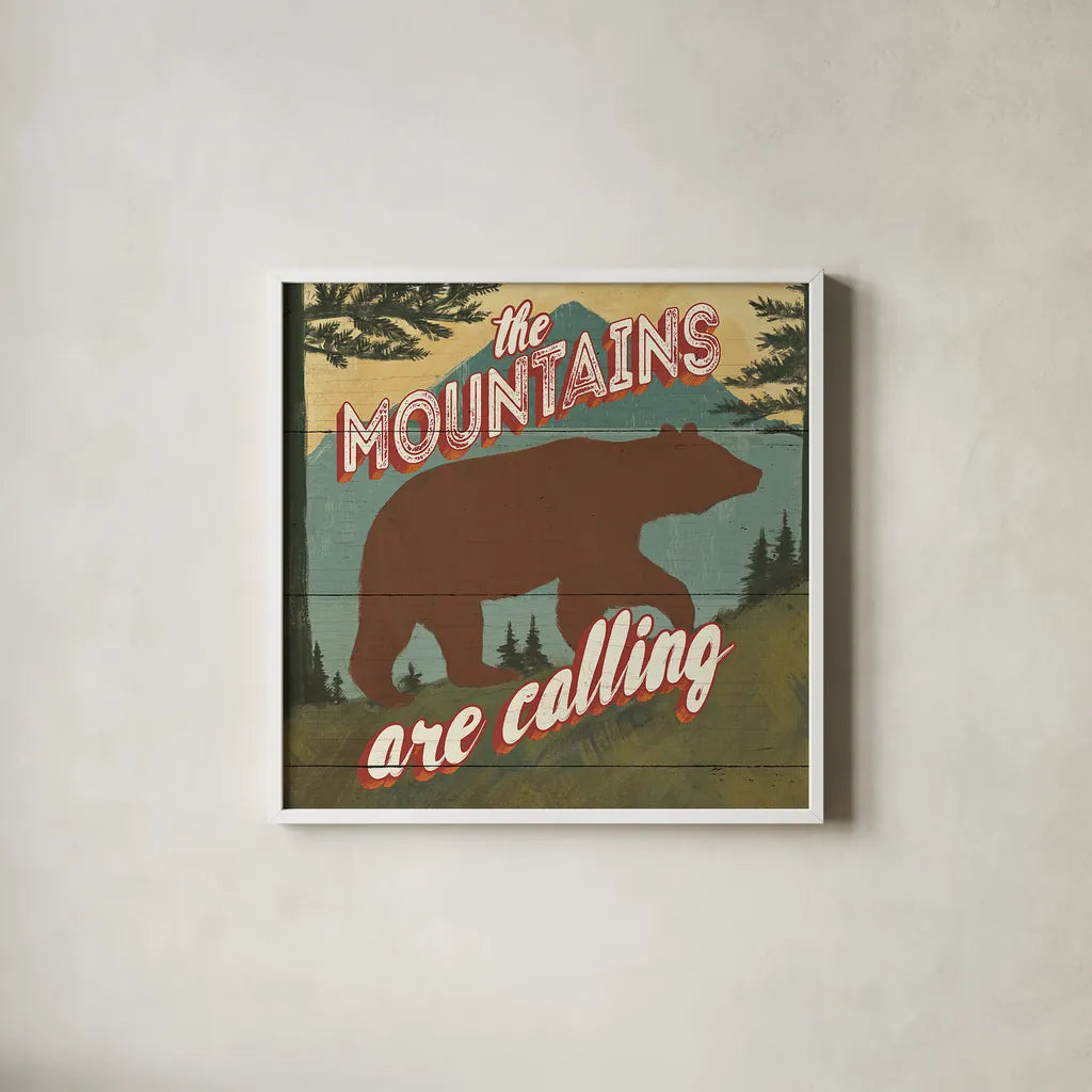 Discover the Wild V by Janelle Penner. Shown in a crisp white glass frame for a clean and minimalist style. Available as an archival giclee rolled canvas, fine art paper, or poster print. SKU 21361a.