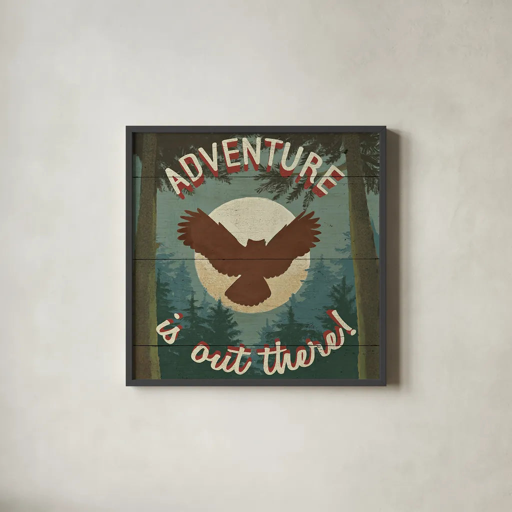 Discover the Wild VIII by Janelle Penner. Shown in a sleek black glass frame for a contemporary gallery look. Available as an archival giclee rolled canvas, fine art paper, or poster print. SKU 21364a.