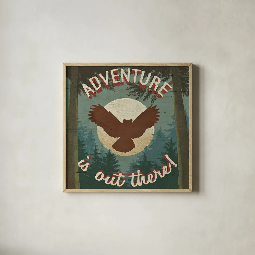 Discover the Wild VIII by Janelle Penner. Shown in a natural wood glass frame for a timeless modern aesthetic. Available as an archival giclee rolled canvas, fine art paper, or poster print. SKU 21364a.