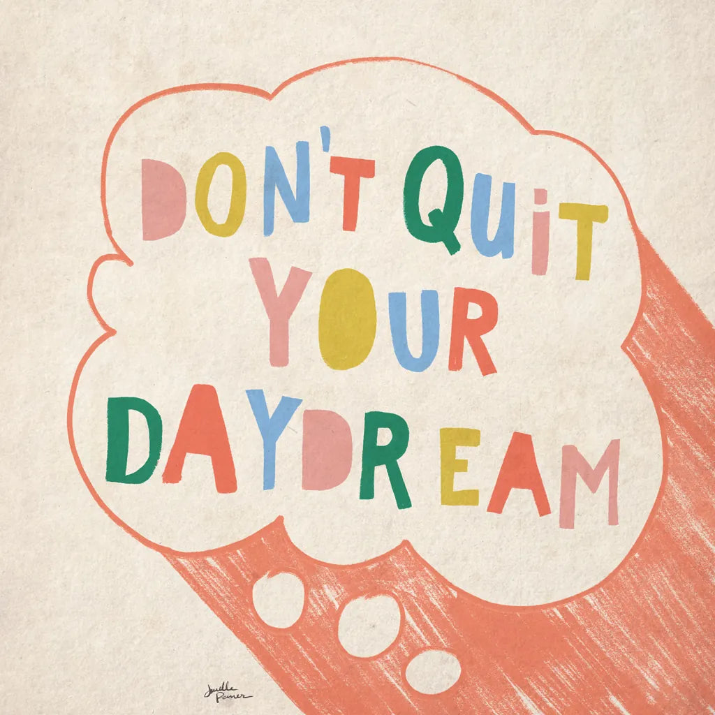 Don't Quit I by Janelle Penner. SKU 65223a. Archival Giclee Fine art print for wall decor.