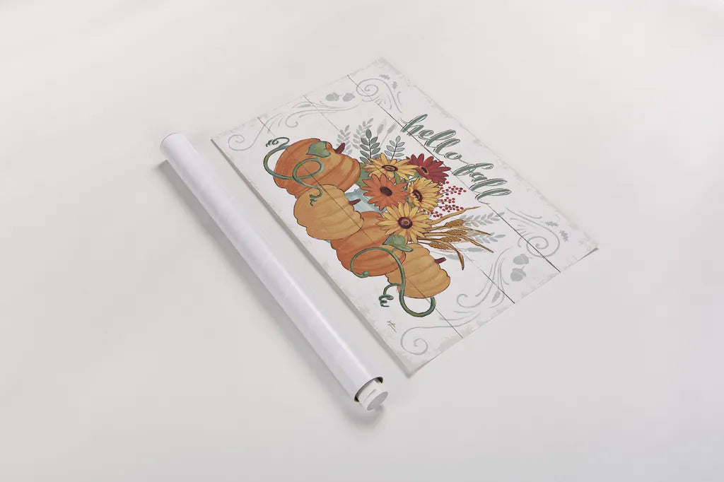 Fall Fun I by Janelle Penner. shown as a rolled paper print. Available as archival giclee rolled canvas, fine art paper, or poster print. SKU 34878i.