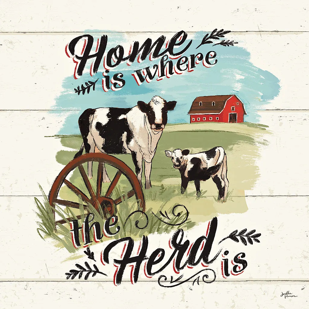 Farm Life II by Janelle Penner. SKU 43933a. Archival Giclee Fine art print for wall decor.