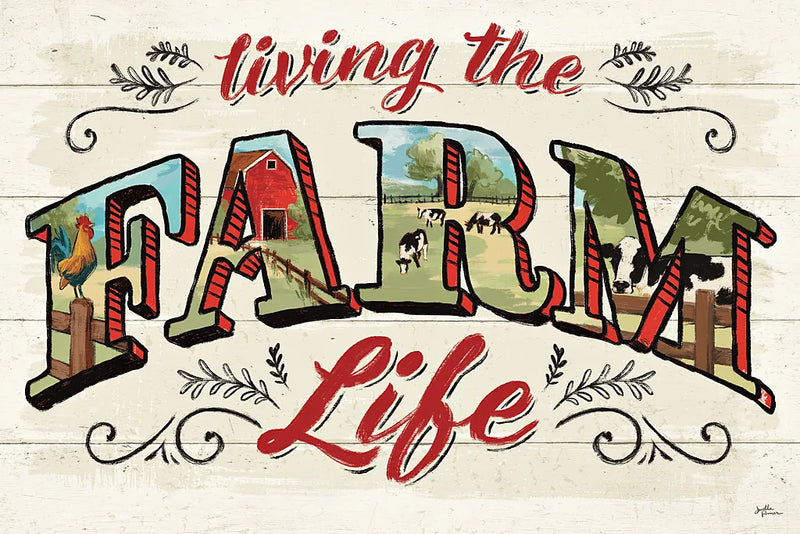 Farm Life IV by Janelle Penner. SKU 43935i. Archival Giclee Fine art print for wall decor.