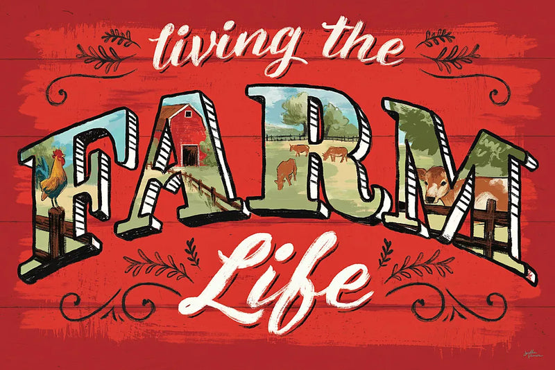 Farm Life V by Janelle Penner. SKU 43936i. Archival Giclee Fine art print for wall decor.
