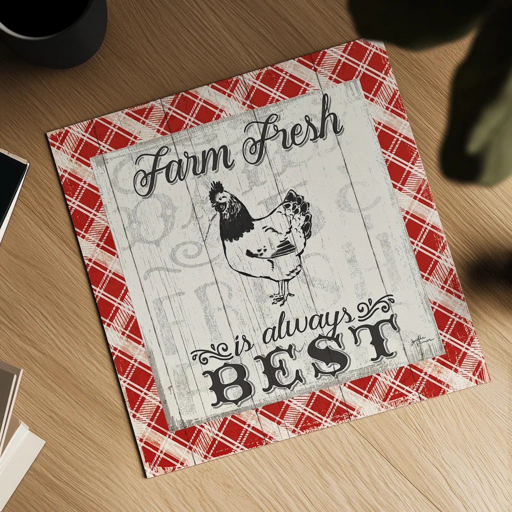 Farmers Market III by Janelle Penner. Shown as a detailed flat fine art print, highlighting archival giclee quality. Available as an archival giclee rolled canvas, fine art paper, or poster print. SKU 24062a.