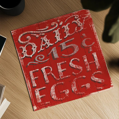 Farmers Market XII by Janelle Penner. Shown as a detailed flat fine art print, highlighting archival giclee quality. Available as an archival giclee rolled canvas, fine art paper, or poster print. SKU 24071a.