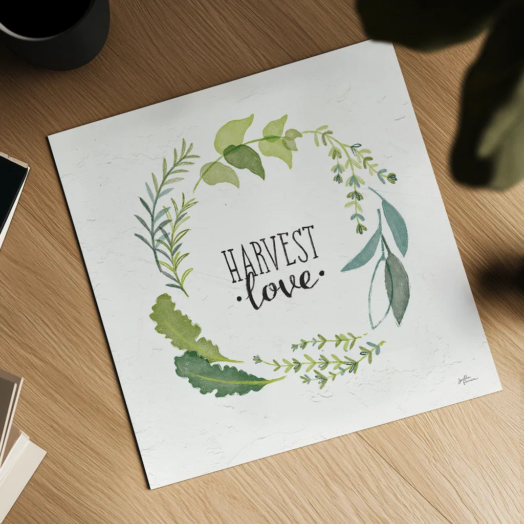 Fine Herbs III by Janelle Penner. Shown as a detailed flat fine art print, highlighting archival giclee quality. Available as an archival giclee rolled canvas, fine art paper, or poster print. SKU 34995a.