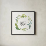 Fine Herbs III by Janelle Penner. Shown in a sleek black glass frame for a contemporary gallery look. Available as an archival giclee rolled canvas, fine art paper, or poster print. SKU 34995a.