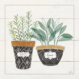 Fine Herbs IV Love by Janelle Penner. SKU 46182a. Archival Giclee Fine art print for wall decor.