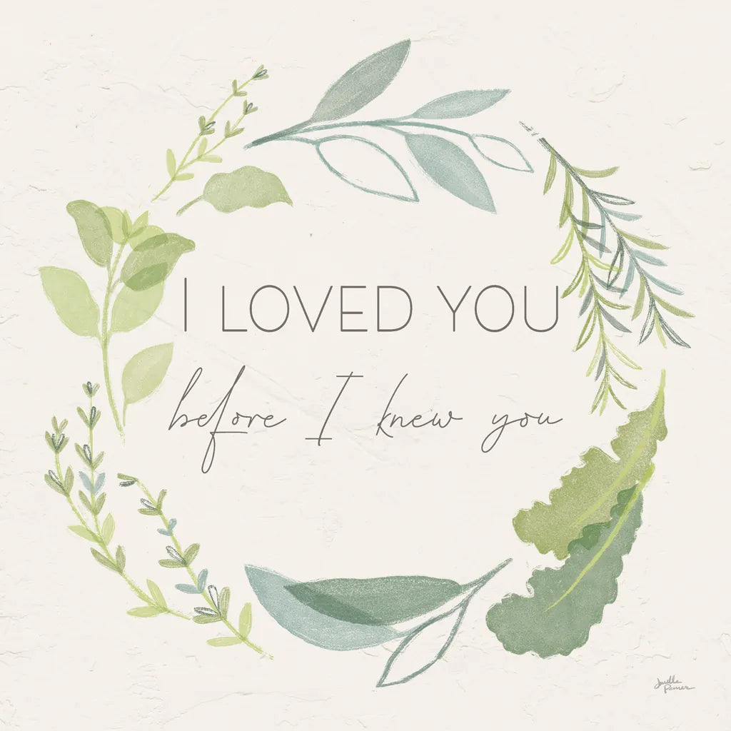 Fine Herbs Sentiment I by Janelle Penner. SKU 69577a. Archival Giclee Fine art print for wall decor.