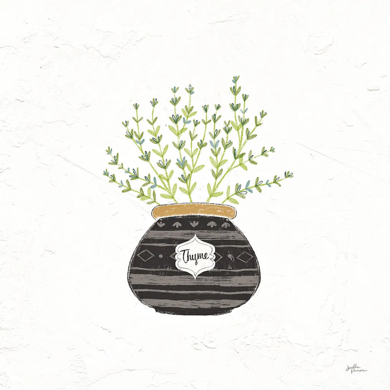 Fine Herbs VI by Janelle Penner. SKU 34998a. Archival Giclee Fine art print for wall decor.