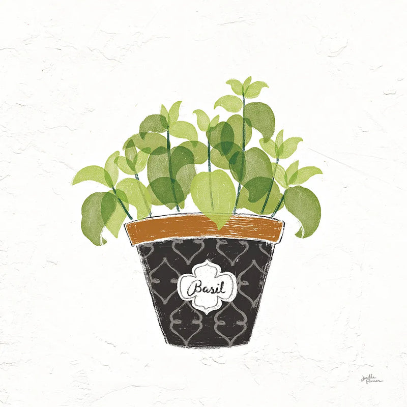 Fine Herbs VIII by Janelle Penner. SKU 35000a. Archival Giclee Fine art print for wall decor.