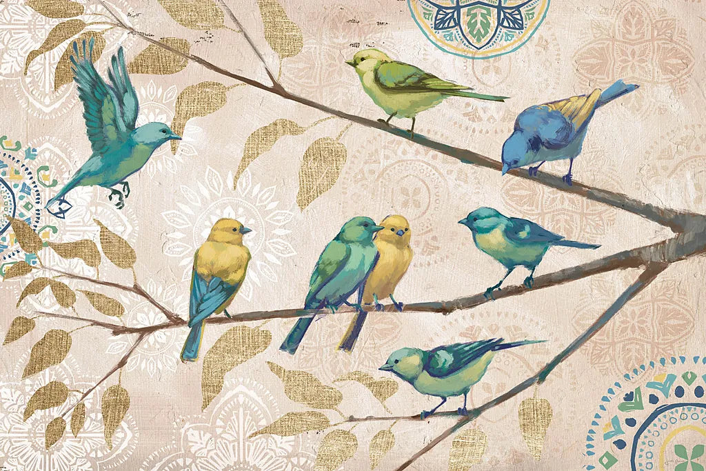 Fly Away I With Suzani by Janelle Penner. SKU 26409i. Archival Giclee Fine art print for wall decor.