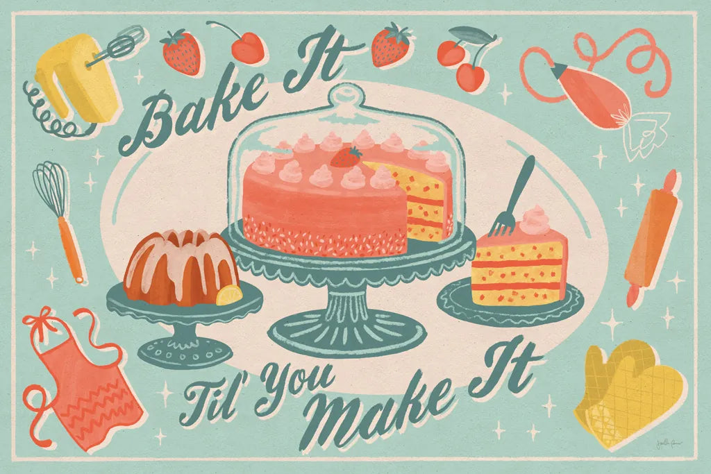 Fresh Baked I by Janelle Penner. SKU 71575i. Archival Giclee Fine art print for wall decor.