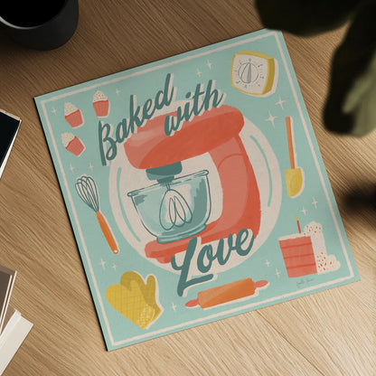 Fresh Baked III by Janelle Penner. Shown as a detailed flat fine art print, highlighting archival giclee quality. Available as an archival giclee rolled canvas, fine art paper, or poster print. SKU 71577a.