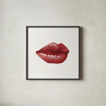 Gloss II by Janelle Penner. Shown in a sleek black glass frame for a contemporary gallery look. Available as an archival giclee rolled canvas, fine art paper, or poster print. SKU 67760a.