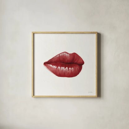 Gloss II by Janelle Penner. Shown in a natural wood glass frame for a timeless modern aesthetic. Available as an archival giclee rolled canvas, fine art paper, or poster print. SKU 67760a.