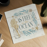 Golden Sea IV by Janelle Penner. Shown as a detailed flat fine art print, highlighting archival giclee quality. Available as an archival giclee rolled canvas, fine art paper, or poster print. SKU 30284a.