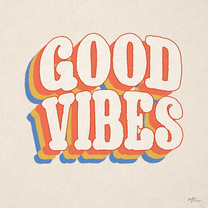 Good Vibes I by Janelle Penner. SKU 65224a. Archival Giclee Fine art print for wall decor.