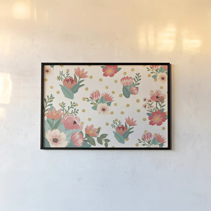 Gorgeous I by Janelle Penner. shown as a paper print in a black flame. Available as a archival giclee rolled canvas, fine art paper, or poster print. SKU 33015i.