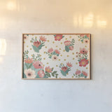 Gorgeous I by Janelle Penner. shown as a paper print in a natural frame. Available as a archival giclee rolled canvas, fine art paper, or poster print. SKU 33015i.