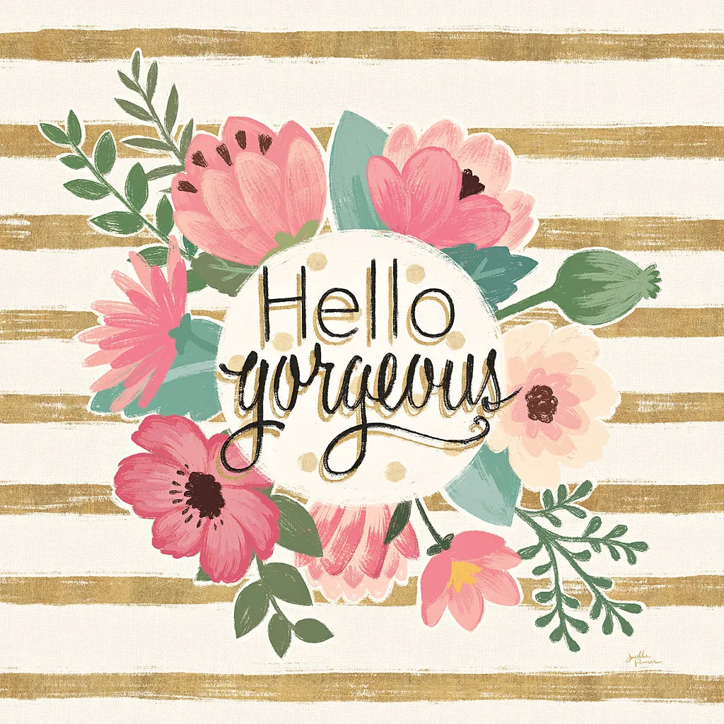 Gorgeous II Pink by Janelle Penner. SKU 35096a. Archival Giclee Fine art print for wall decor.