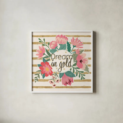 Gorgeous III Pink by Janelle Penner. Shown in a crisp white glass frame for a clean and minimalist style. Available as an archival giclee rolled canvas, fine art paper, or poster print. SKU 35097a.