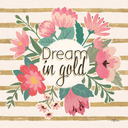 Gorgeous III Pink no dots by Janelle Penner. SKU 35629a. Archival Giclee Fine art print for wall decor.