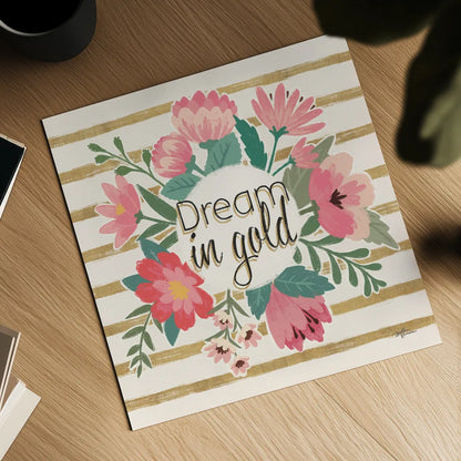 Gorgeous III Pink no dots by Janelle Penner. Shown as a detailed flat fine art print, highlighting archival giclee quality. Available as an archival giclee rolled canvas, fine art paper, or poster print. SKU 35629a.