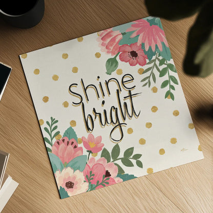 Gorgeous V Pink by Janelle Penner. Shown as a detailed flat fine art print, highlighting archival giclee quality. Available as an archival giclee rolled canvas, fine art paper, or poster print. SKU 35099a.