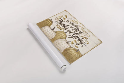 Grateful Season V by Janelle Penner. shown as a rolled paper print. Available as archival giclee rolled canvas, fine art paper, or poster print. SKU 26832i.