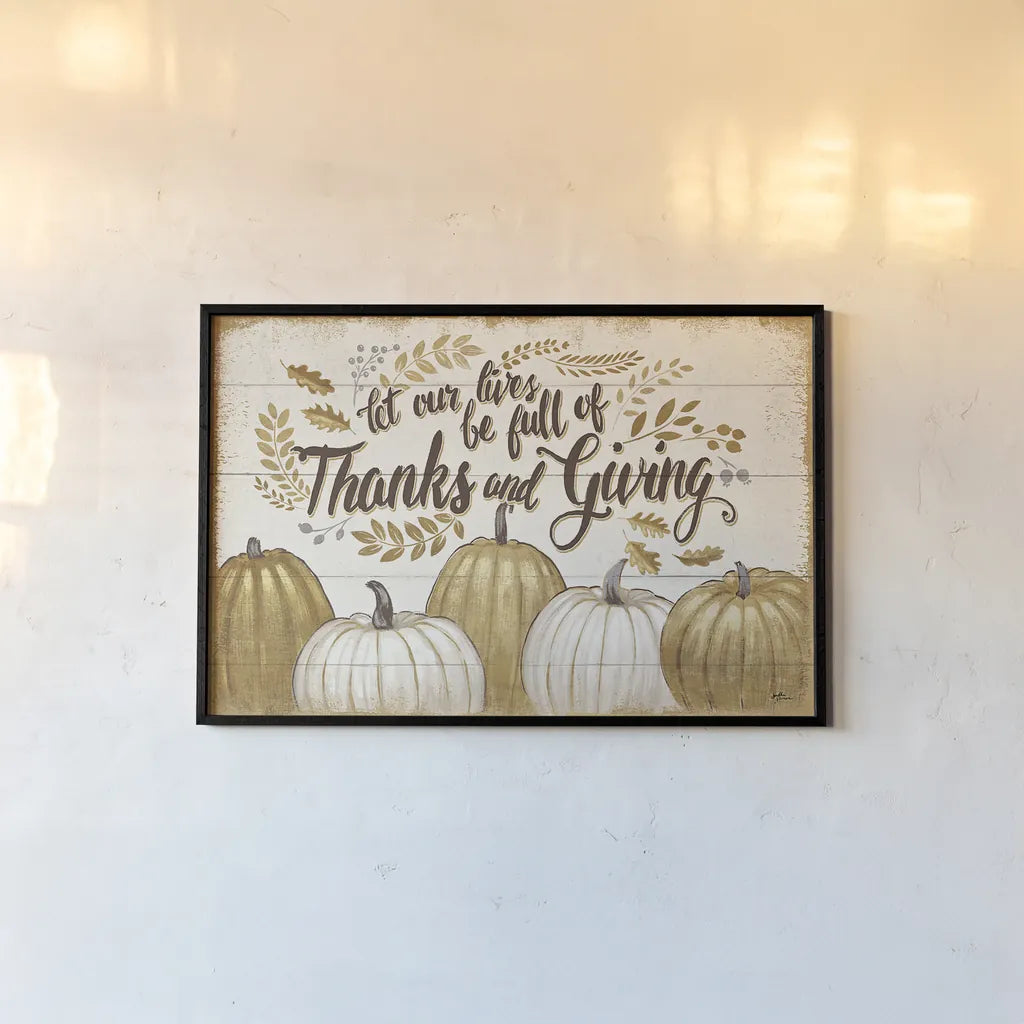 Grateful Season V by Janelle Penner. shown as a paper print in a black flame. Available as a archival giclee rolled canvas, fine art paper, or poster print. SKU 26832i.