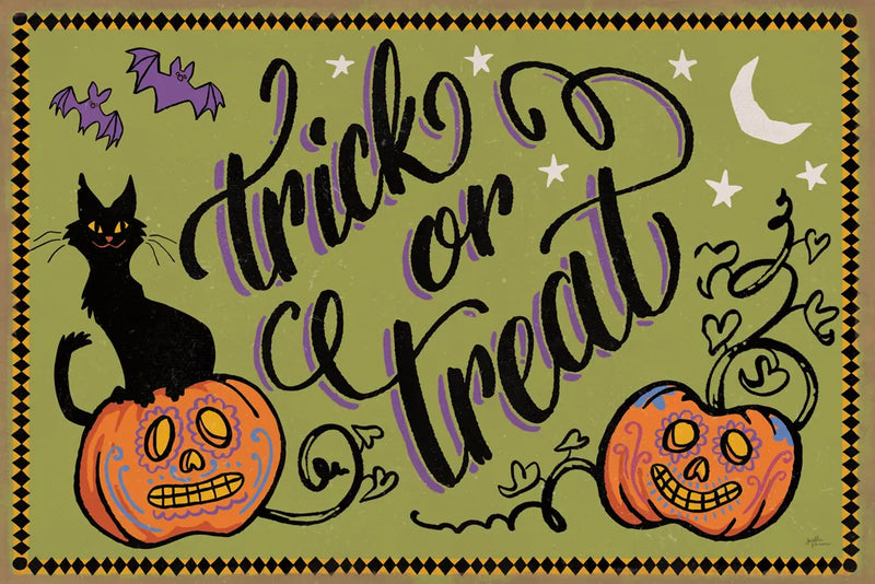 Halloween Expressions I by Janelle Penner. SKU 81653i. Archival Giclee Fine art print for wall decor.