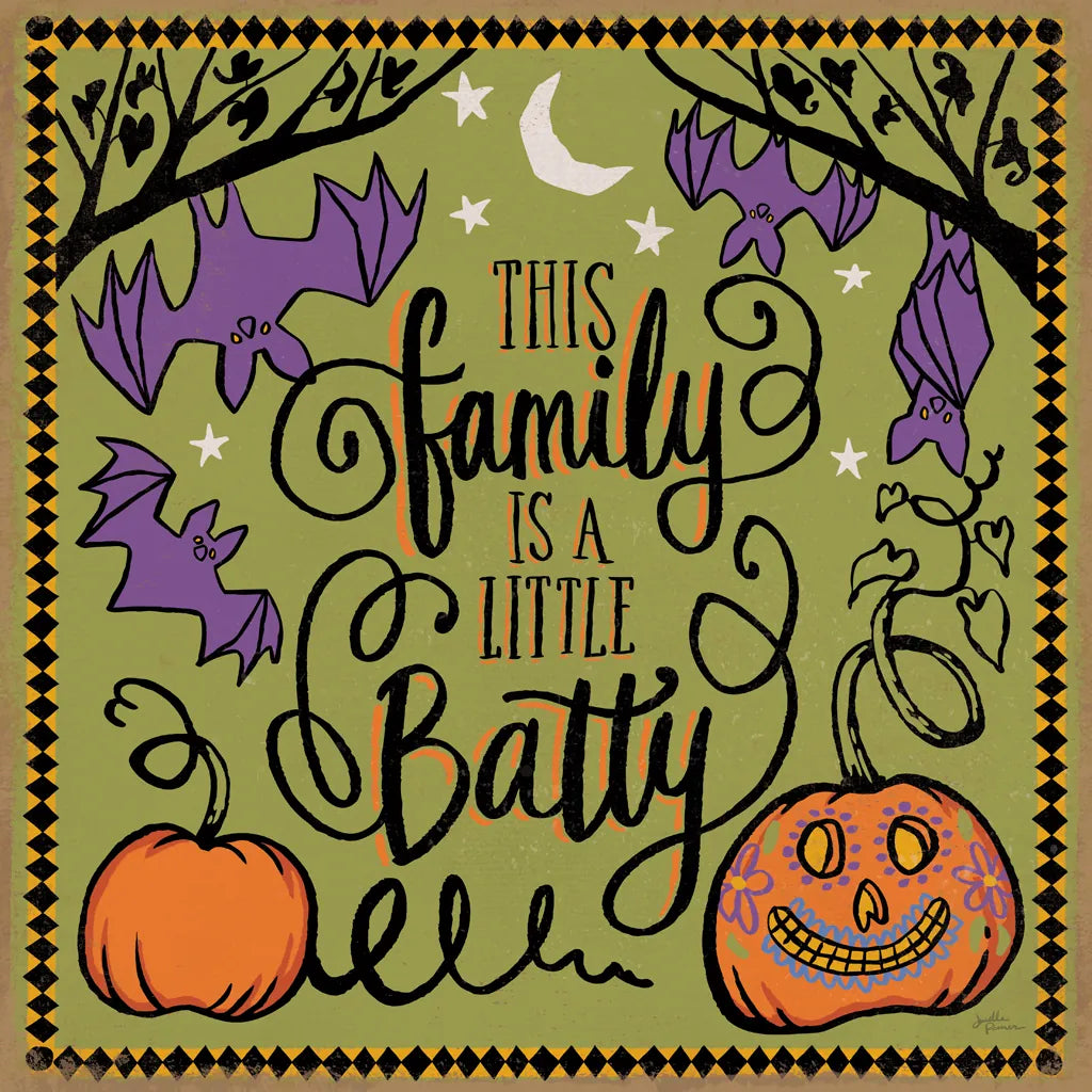 Halloween Expressions III by Janelle Penner. SKU 81655a. Archival Giclee Fine art print for wall decor.
