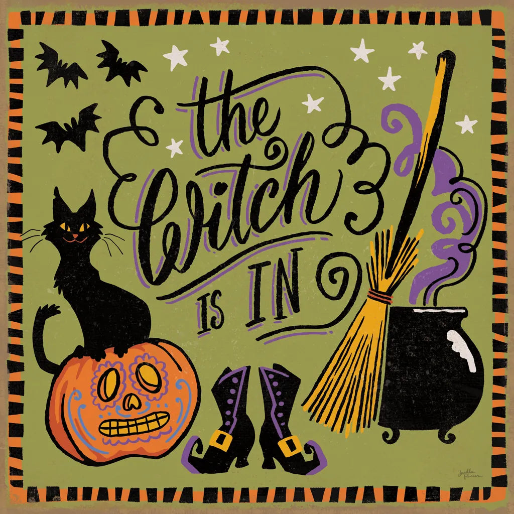 Halloween Expressions IV by Janelle Penner. SKU 81656a. Archival Giclee Fine art print for wall decor.