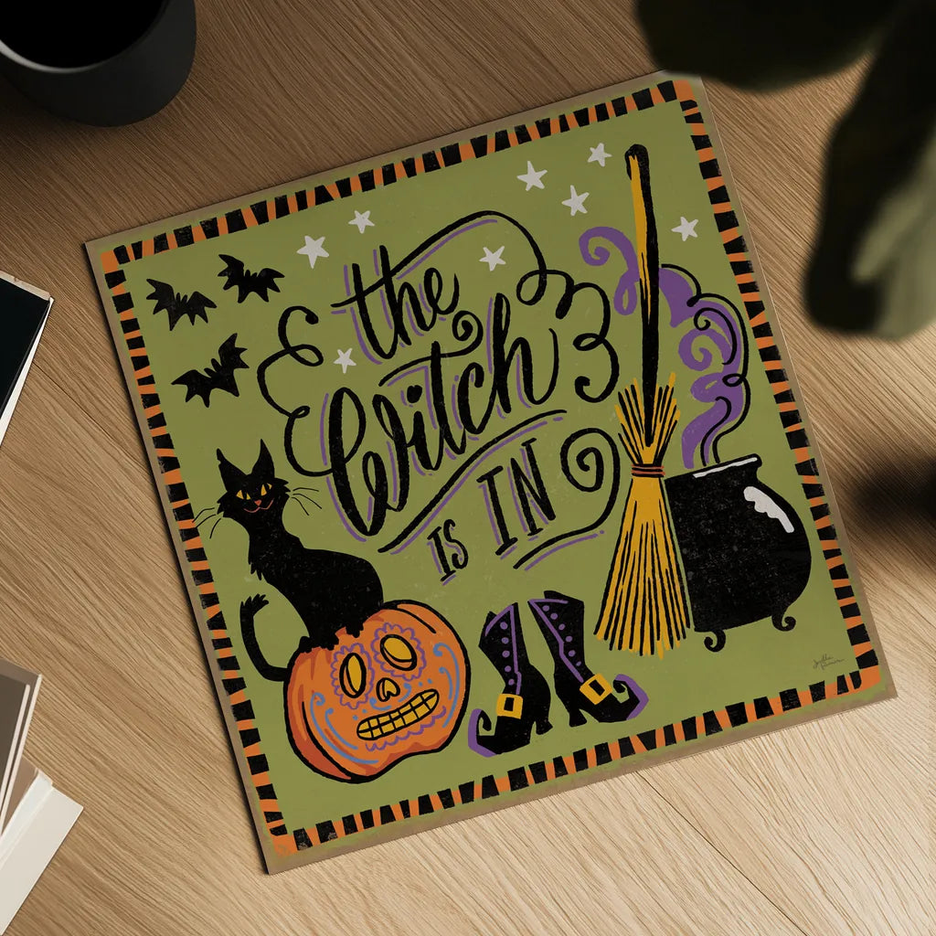 Halloween Expressions IV by Janelle Penner. Shown as a detailed flat fine art print, highlighting archival giclee quality. Available as an archival giclee rolled canvas, fine art paper, or poster print. SKU 81656a.