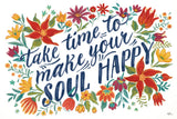 Happy Thoughts I White by Janelle Penner. SKU 56416i. Archival Giclee Fine art print for wall decor.