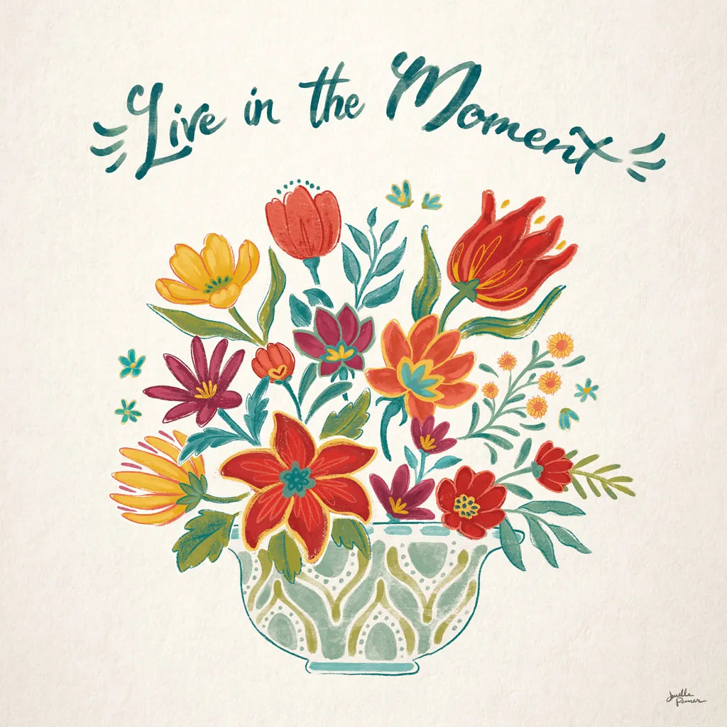 Happy Thoughts II by Janelle Penner. SKU 54097a. Archival Giclee Fine art print for wall decor.