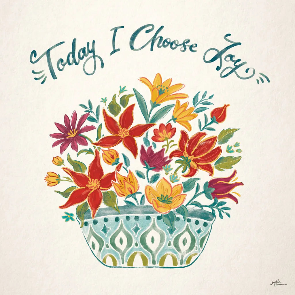 Happy Thoughts III by Janelle Penner. SKU 54098a. Archival Giclee Fine art print for wall decor.