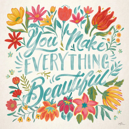 Happy Thoughts V Bright by Janelle Penner. SKU 71484a. Archival Giclee Fine art print for wall decor.