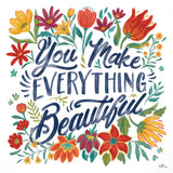 Happy Thoughts V White by Janelle Penner. SKU 56418a. Archival Giclee Fine art print for wall decor.
