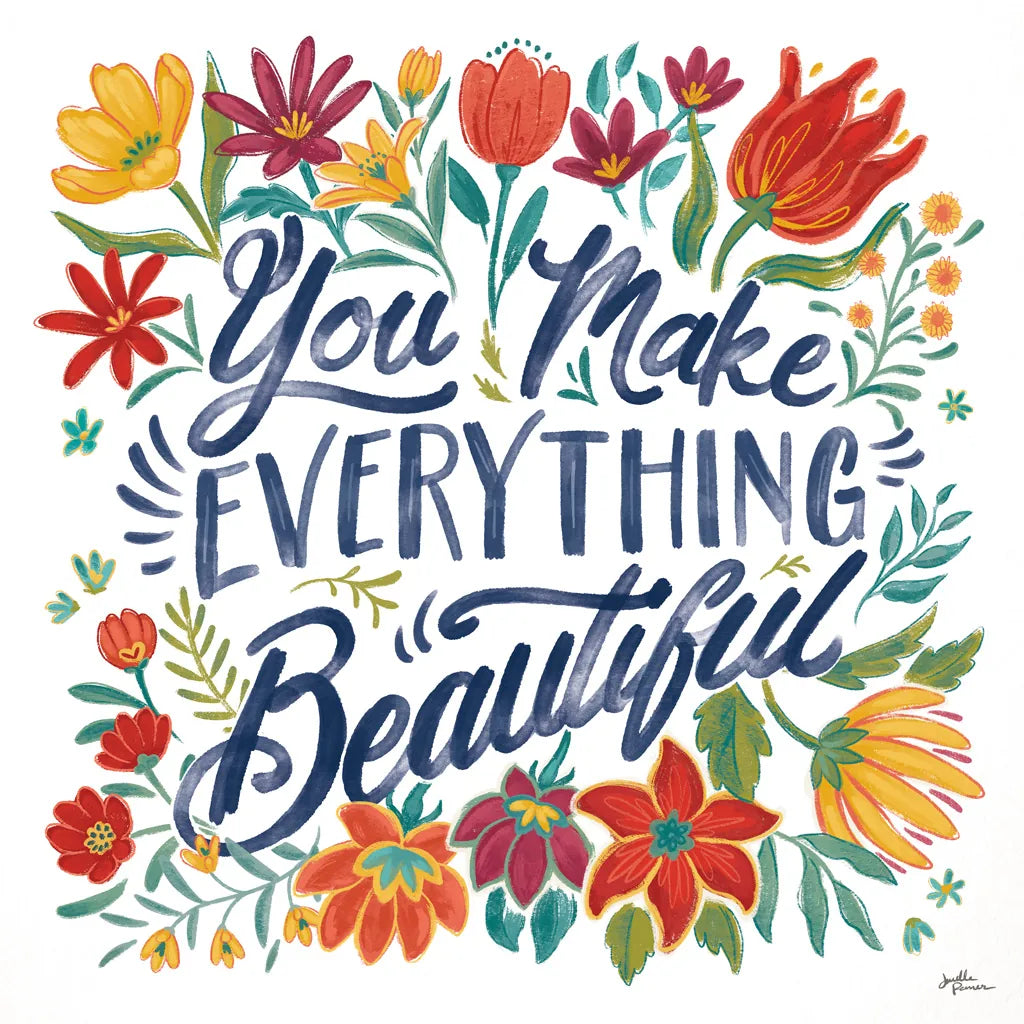 Happy Thoughts V White by Janelle Penner. SKU 56418a. Archival Giclee Fine art print for wall decor.