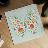Happy Thoughts VI by Janelle Penner. Shown as a detailed flat fine art print, highlighting archival giclee quality. Available as an archival giclee rolled canvas, fine art paper, or poster print. SKU 71485a.
