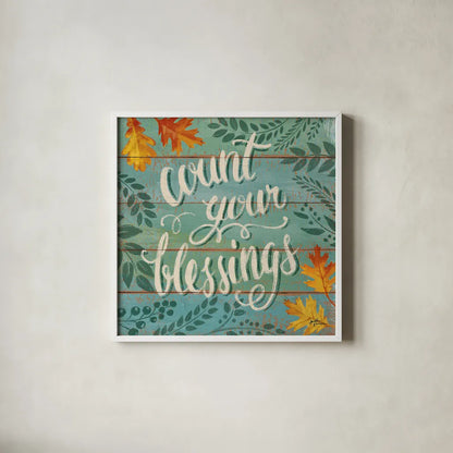 Harvest Delight VII by Janelle Penner. Shown in a crisp white glass frame for a clean and minimalist style. Available as an archival giclee rolled canvas, fine art paper, or poster print. SKU 27943a.