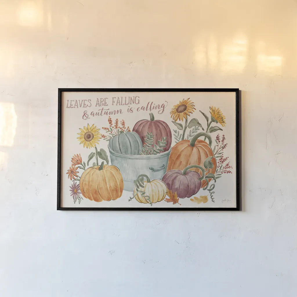 Harvest Jewels I by Janelle Penner. shown as a paper print in a black flame. Available as a archival giclee rolled canvas, fine art paper, or poster print. SKU 74011i.