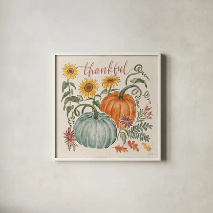 Harvest Jewels III by Janelle Penner. Shown in a crisp white glass frame for a clean and minimalist style. Available as an archival giclee rolled canvas, fine art paper, or poster print. SKU 74013a.