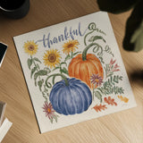 Harvest Jewels III Navy by Janelle Penner. Shown as a detailed flat fine art print, highlighting archival giclee quality. Available as an archival giclee rolled canvas, fine art paper, or poster print. SKU 74796a.