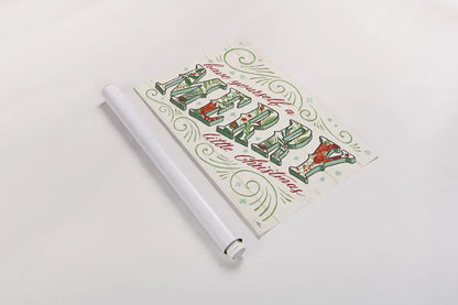 Holiday Joy I by Janelle Penner. shown as a rolled paper print. Available as archival giclee rolled canvas, fine art paper, or poster print. SKU 43687i.