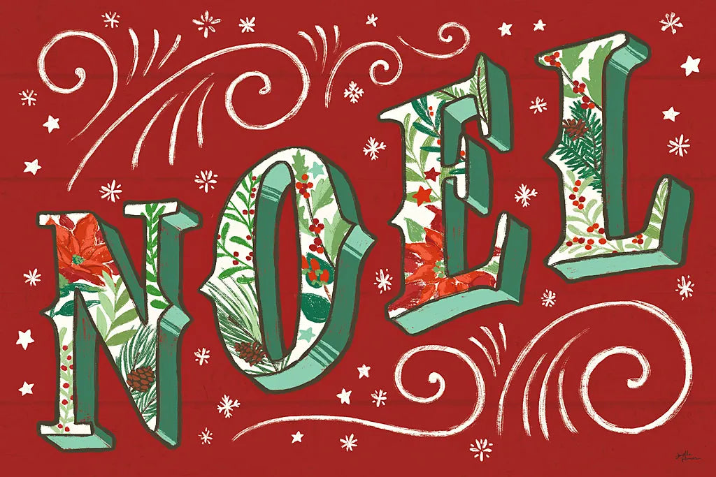 Holiday Joy II by Janelle Penner. SKU 43688i. Archival Giclee Fine art print for wall decor.